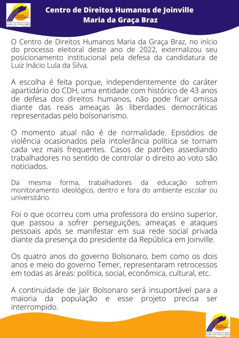 Centro dos Direitos Humanos de Joinville